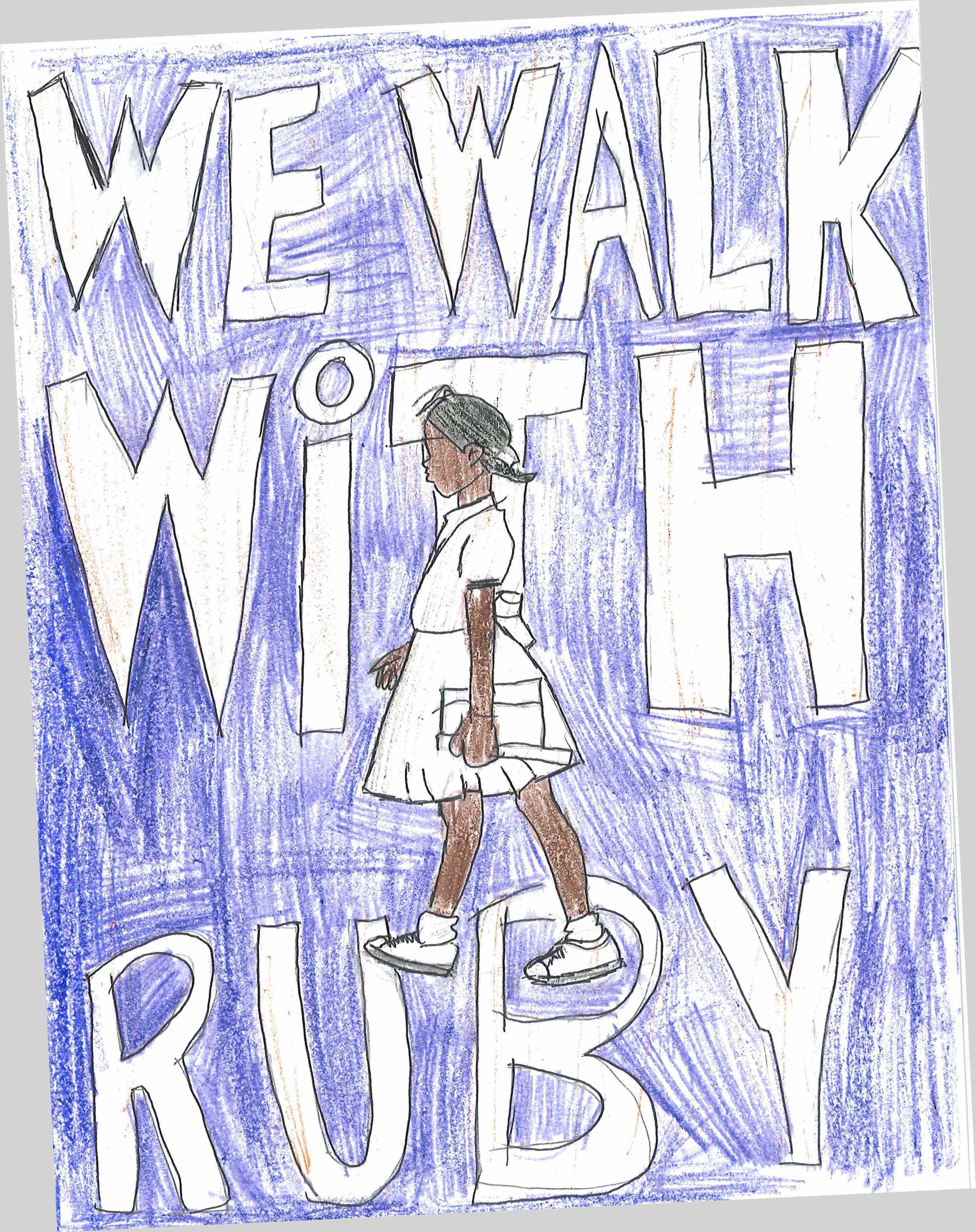 Ruby Bridges Walking to School. 